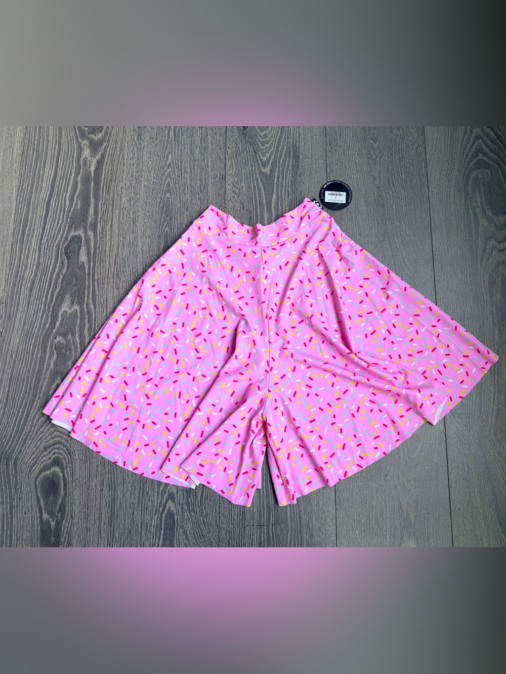 ExoticAthletica Exotica Extra Sprinkles Silky Basketball Palazzo Short